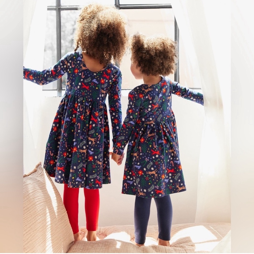 Hanna Andersson Winter Woodland Creature Dress